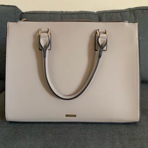 Aldo Taupe Leather Tote